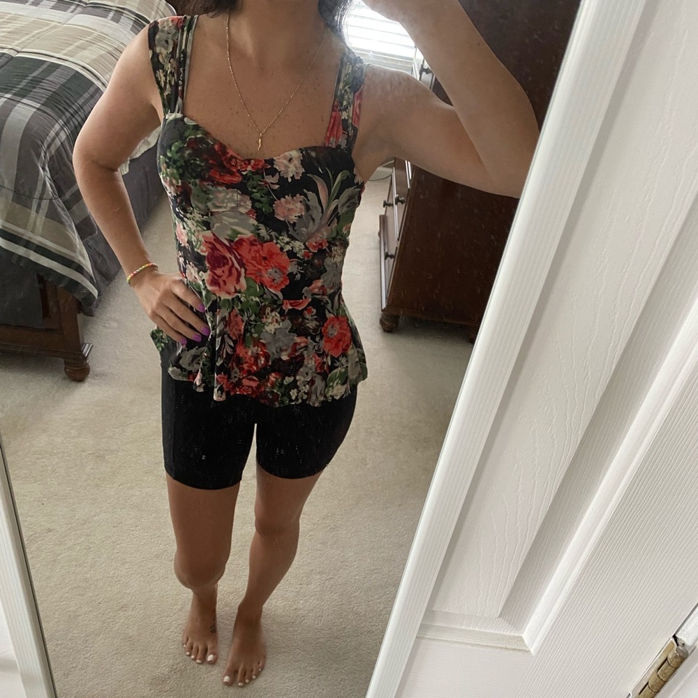 Floral Charlotte Russe Tank